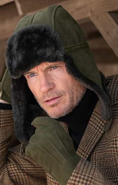 Men's Sheepskin Trapper Hat