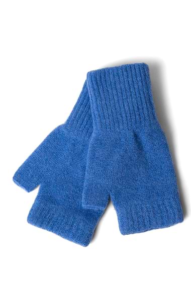 Ladies Lambswool Fingerless Mittens