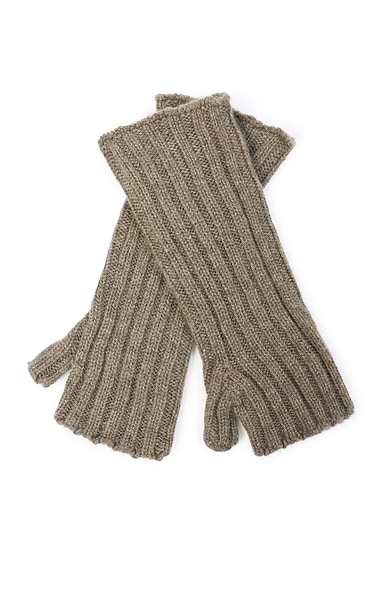 Ladies Cashmere Rib Wristwarmer