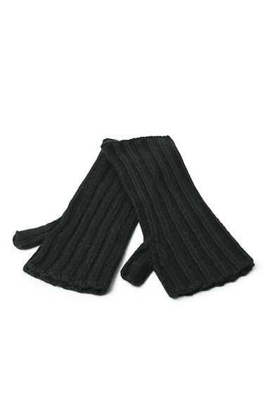 Ladies Cashmere Rib Wristwarmer