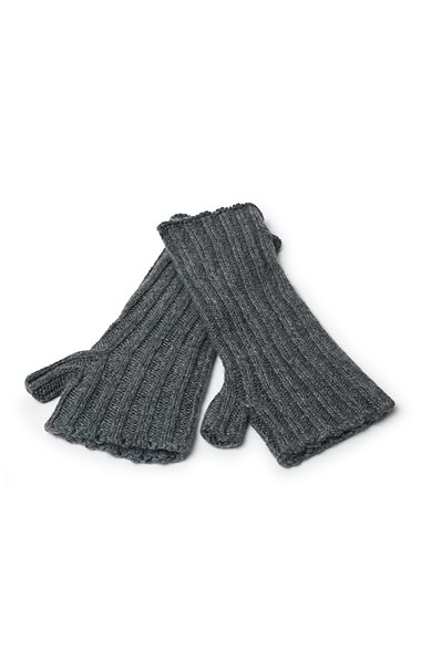 Ladies Cashmere Rib Wristwarmer