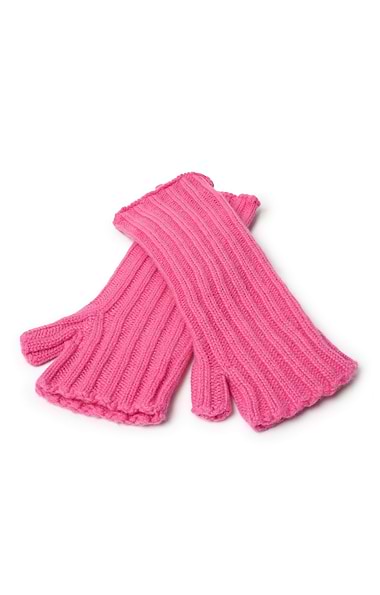 Ladies Cashmere Rib Wristwarmer