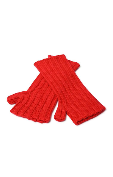 Ladies Cashmere Rib Wristwarmer
