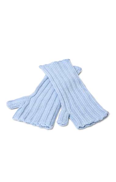 Ladies Cashmere Rib Wristwarmer