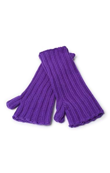 Ladies Cashmere Rib Wristwarmer