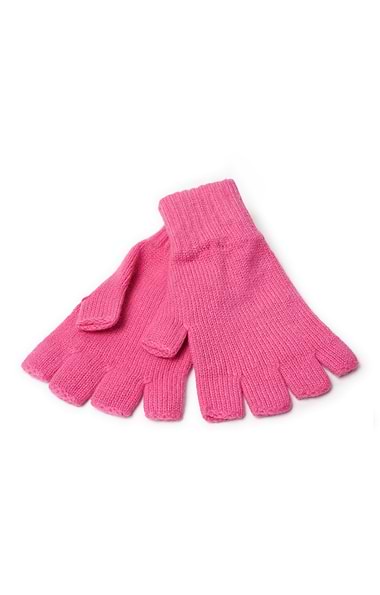 Ladies Cashmere Fingerless Gloves