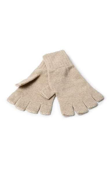 Ladies Cashmere Fingerless Gloves