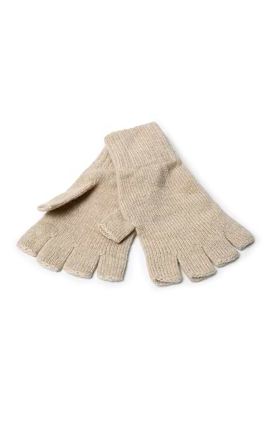 Ladies Cashmere Fingerless Gloves