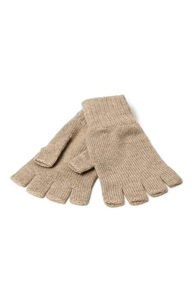 Ladies Cashmere Fingerless Gloves