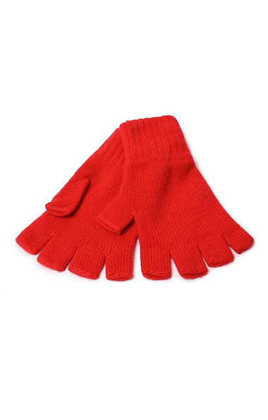 Ladies Cashmere Fingerless Gloves