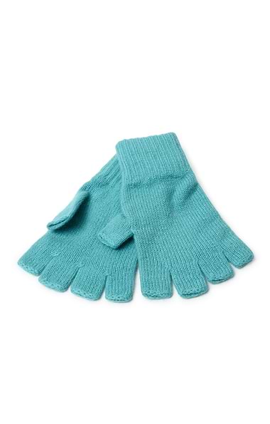 Ladies Cashmere Fingerless Gloves