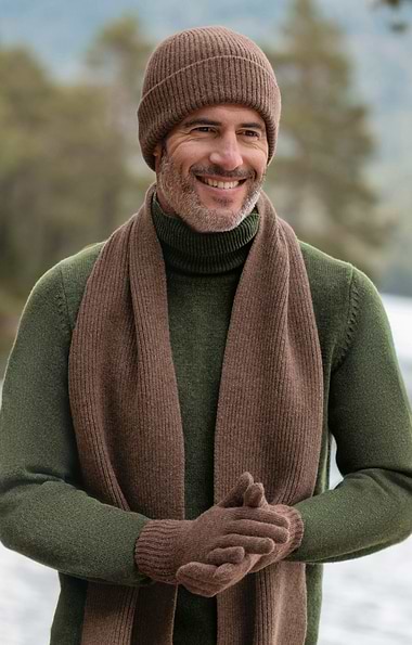 Unisex Robert Mackie Lambswool Gloves