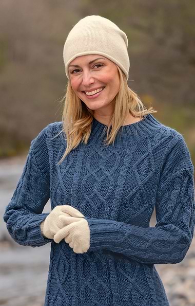 Ladies Gauzy Cashmere Gloves