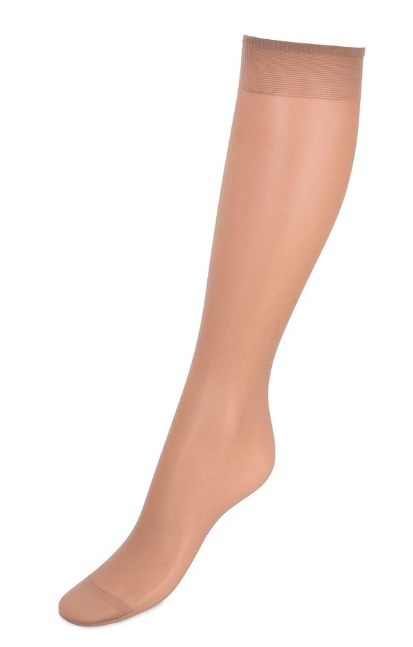 Ladies Packet of Two Knit Knee High