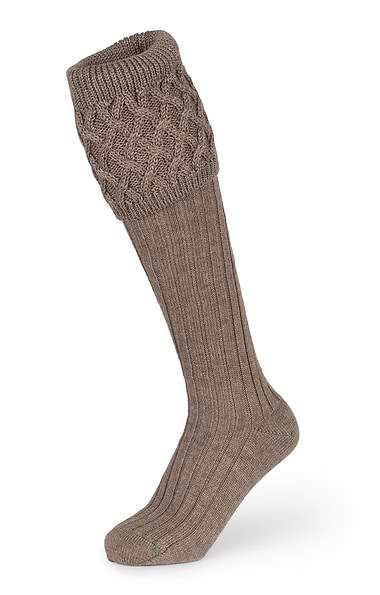 Merino Plain Shooting Socks