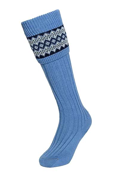 Ladies Merino Fairisle Sock