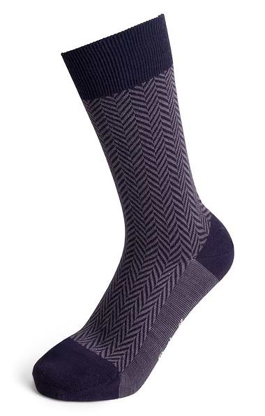 Men's Chunky Herringbone Sock
