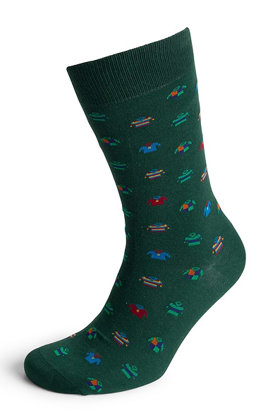 Men's Rugby Print Socks
