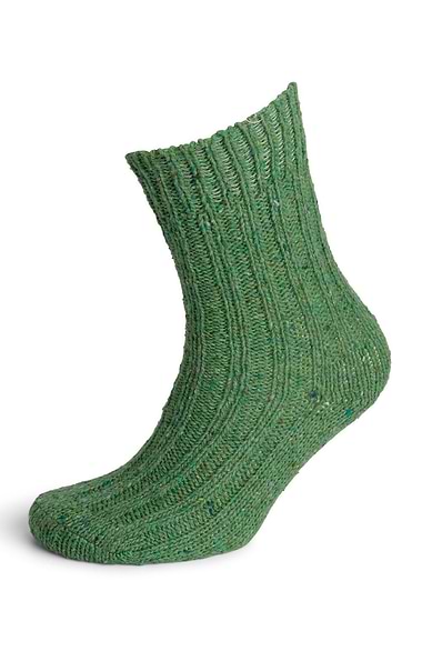 Plain Donegal Winter Socks