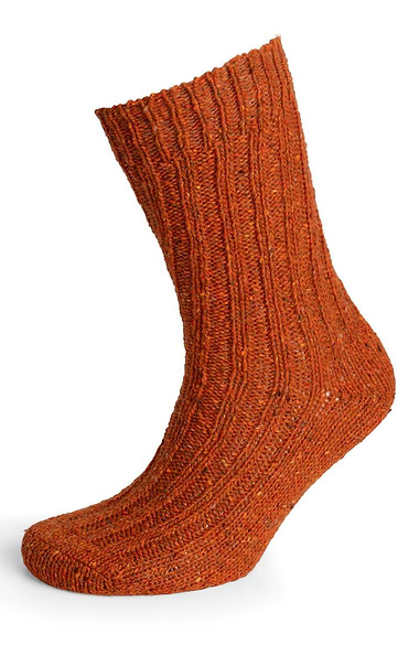 Plain Donegal Winter Socks