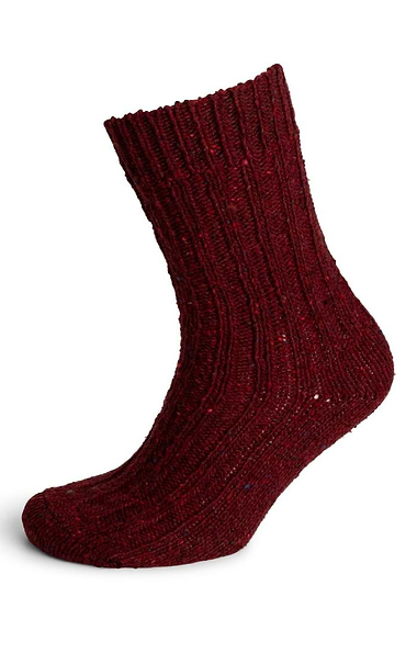 Plain Donegal Winter Socks