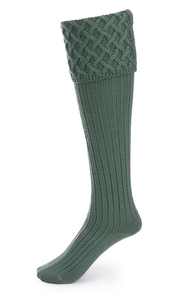 Ladies Merino Cable Socks