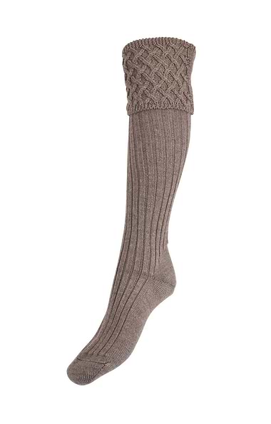Ladies Merino Cable Socks
