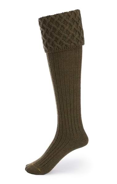 Ladies Merino Cable Socks