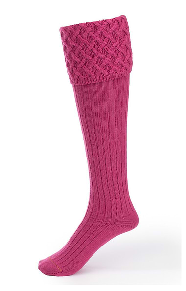 Ladies Merino Cable Socks