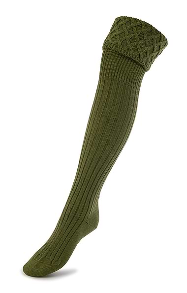 Ladies Merino Cable Socks