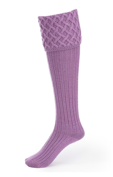 Ladies Merino Cable Socks