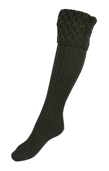 Ladies Merino Cable Socks