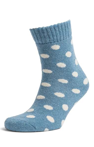 Ladies Splendid Spot Rib Socks