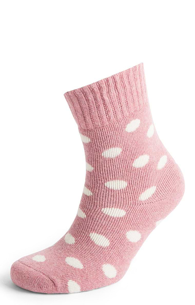 Ladies Splendid Spot Rib Socks