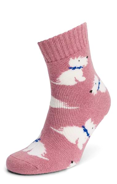Ladies Westie Rib Socks