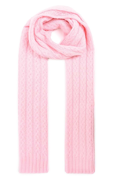 Ladies Cashmere Cable Scarf
