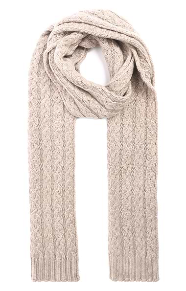 Ladies Cashmere Cable Scarf