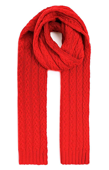 Ladies Cashmere Cable Scarf