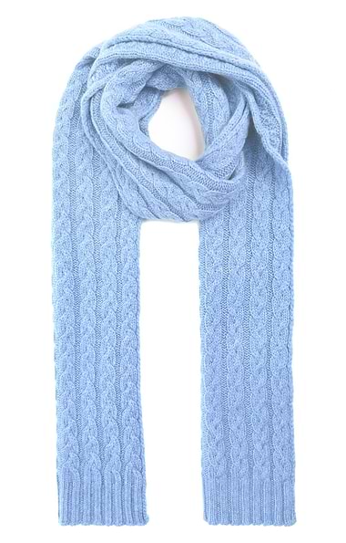 Ladies Cashmere Cable Scarf