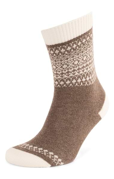 Men's Cashmere Fairisle Socks