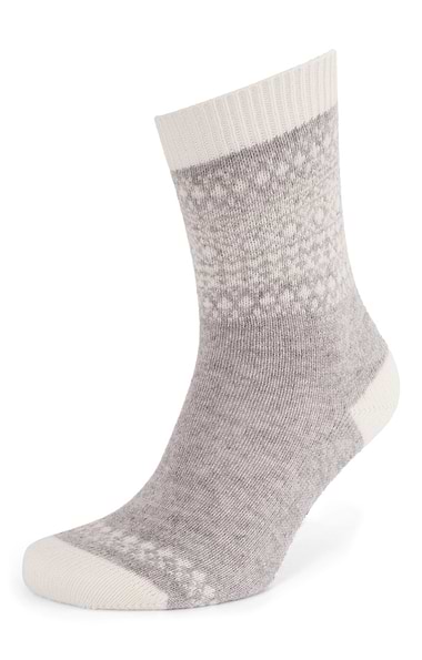 Men's Cashmere Fairisle Socks