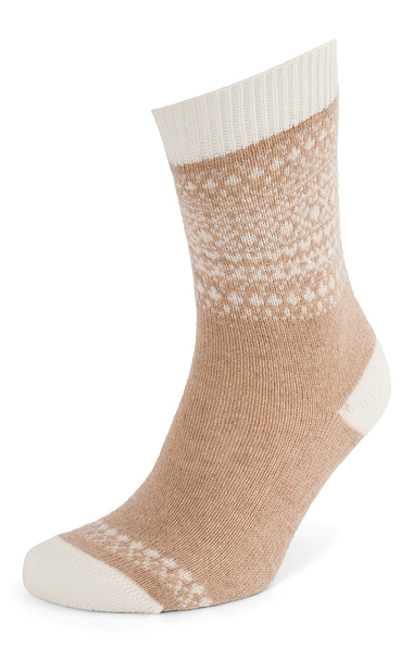 Men's Cashmere Fairisle Socks