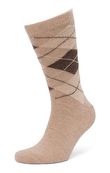Men's Cashmere Argyle Socks