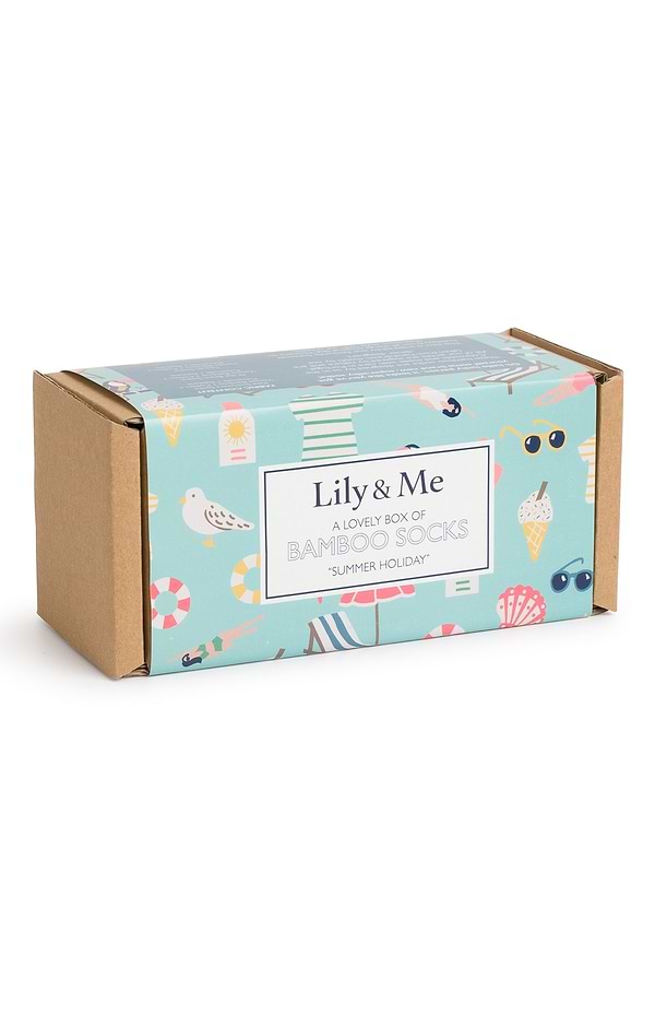 Ladies Lily and Me Multi Sock Gift Box