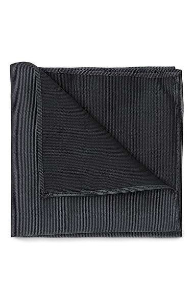 Men's Plain Woven Silk Hankie