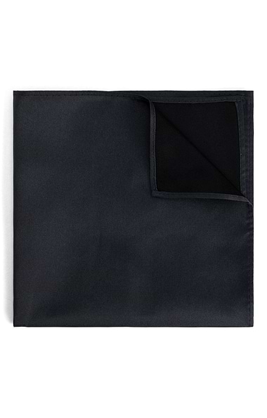 Men's Plain Woven Silk Hankie
