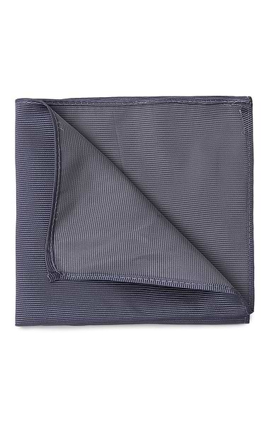 Men's Plain Woven Silk Hankie