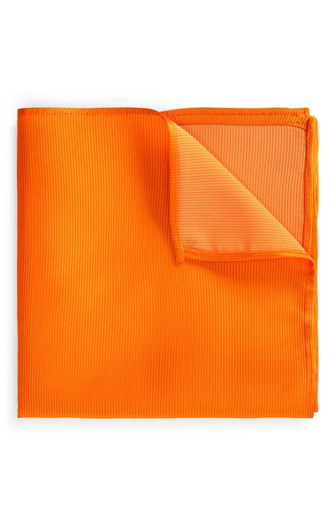 Men's Plain Woven Silk Hankie