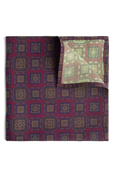 Men's Silk Twill Handkerchief