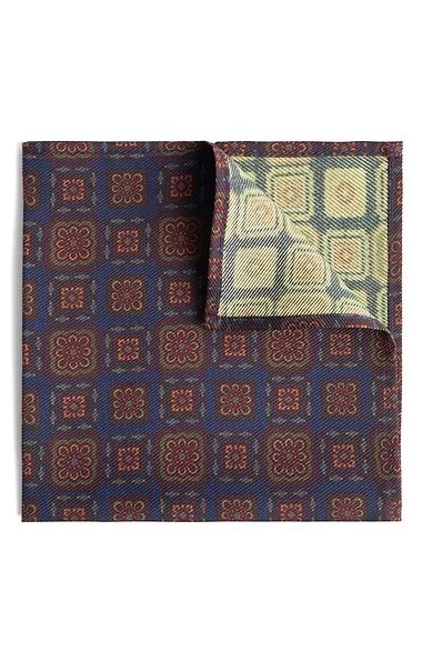 Men's Silk Twill Handkerchief